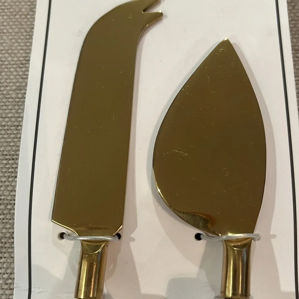 2-pack Marble Cheese Knives/NWT